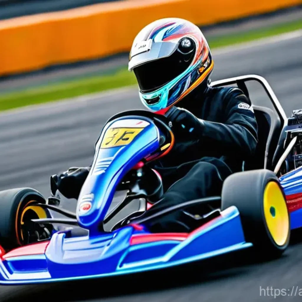 카트라이더 초보 유저와 게임 공략 기법 - **Prompt 1: The Apex of Drifting Skill**
"A dynamic, high-angle shot capturing a sleek, customiz...