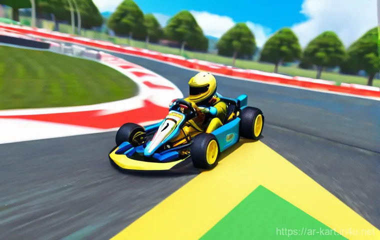 카트라이더 초보 유저의 게임 스타트 전략 - **Prompt:** "A diverse group of three young, energetic male and female 'KartRider Drift' racers, app... 카트라이더 초보 유저의 게임 스타트 전략 - **Prompt:** "A diverse group of three young, energetic male and female 'KartRider Drift' racers, app...