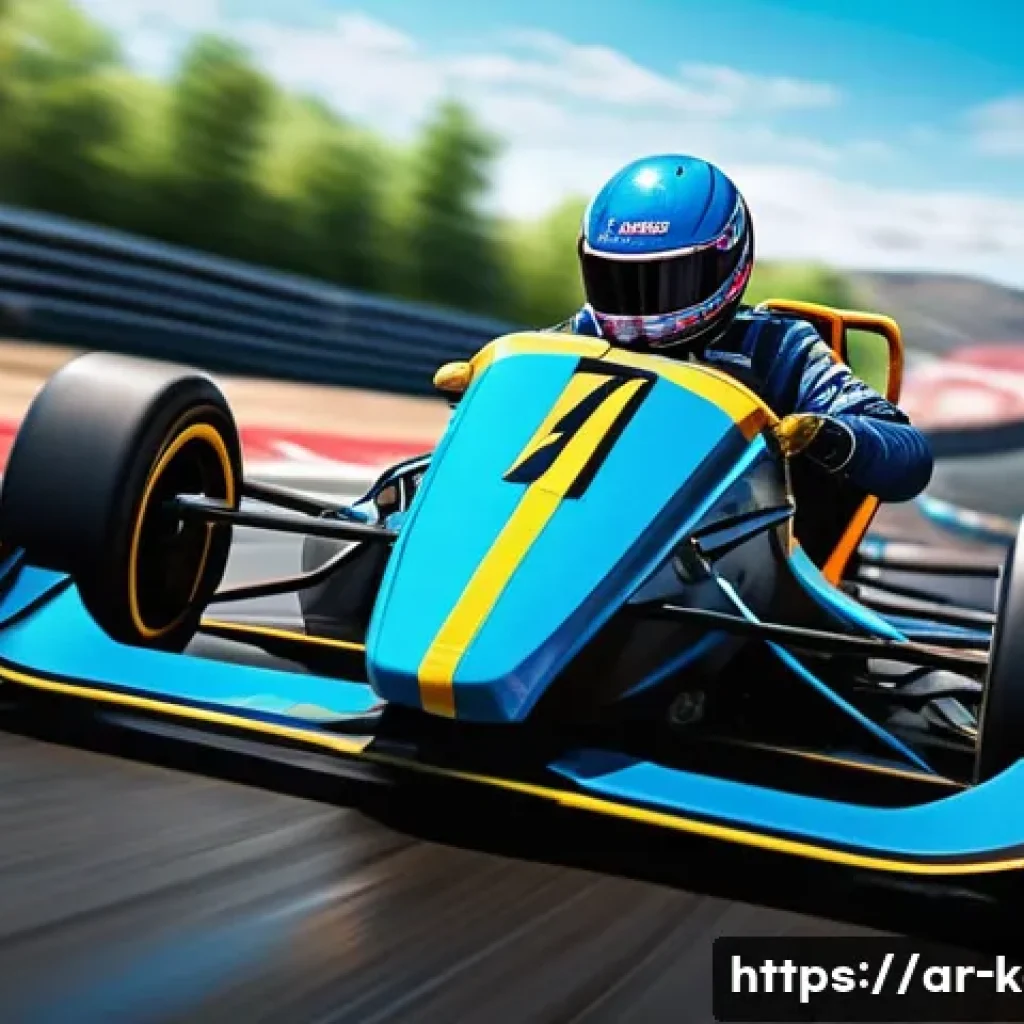 카트라이더 업데이트 패치 포인트 - A dynamic racing scene featuring the character "Bomb," depicted in sporty racing attire with a focus...